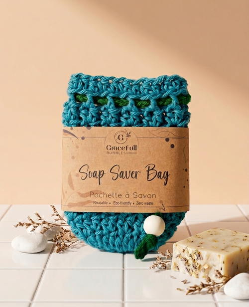 Cotton Soap Saver Bag